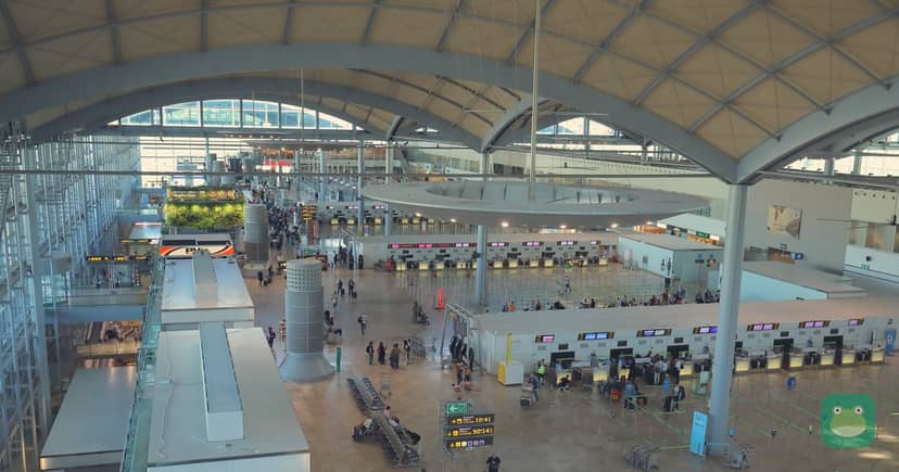 Terminal interior, Alicante-Elche Miguel Hernández Airport