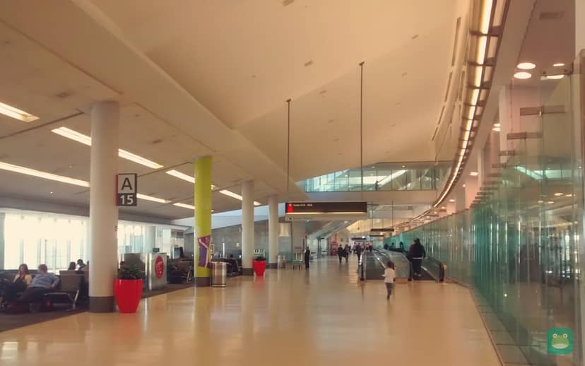 Terminal A-West interior, Philadelphia International Airport