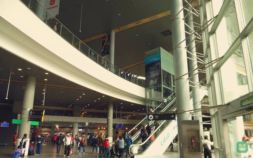 El Dorado International Airport, Bogotá — terminal interior