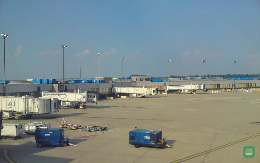 Concourse C gates, St. Louis Lambert International Airport