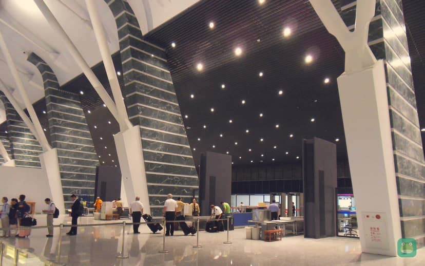 Terminal 1, Taiwan Taoyuan International Airport, after its 2012-2013 regeneration