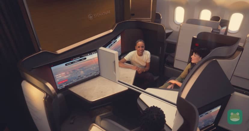 Signature Plus suites on the Boeing 787-10