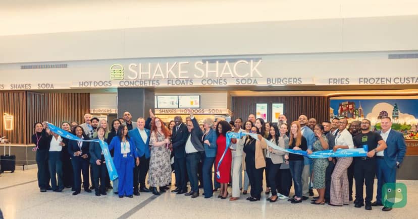 Shake Shack at JFK Terminal 5, operated by SSP America.