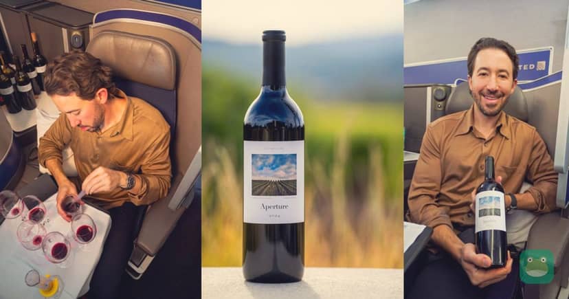 United and Aperture Cellars blended a Polaris Cabernet at 35,000 feet, and it pours in 2028
