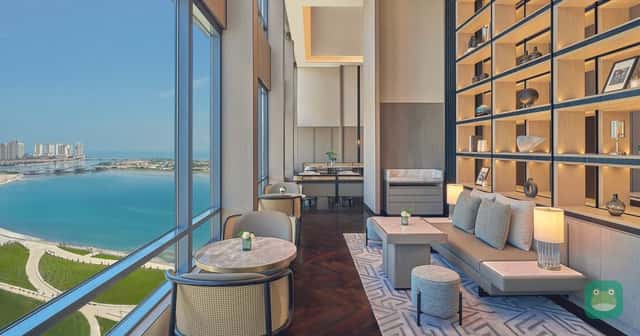 The M Club executive lounge at Penang Marriott Hotel, shown on Marriott's Marriott Bonvoy Lounge page (photo: Marriott International)