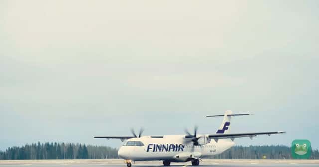 Finnair photo released by Swedavia with its announcement of more Umeå flights