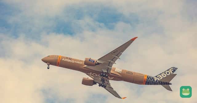 The Airbus A350F on its first flight in September. Airbus booked eight A350Fs for an undisclosed customer in the third quarter.