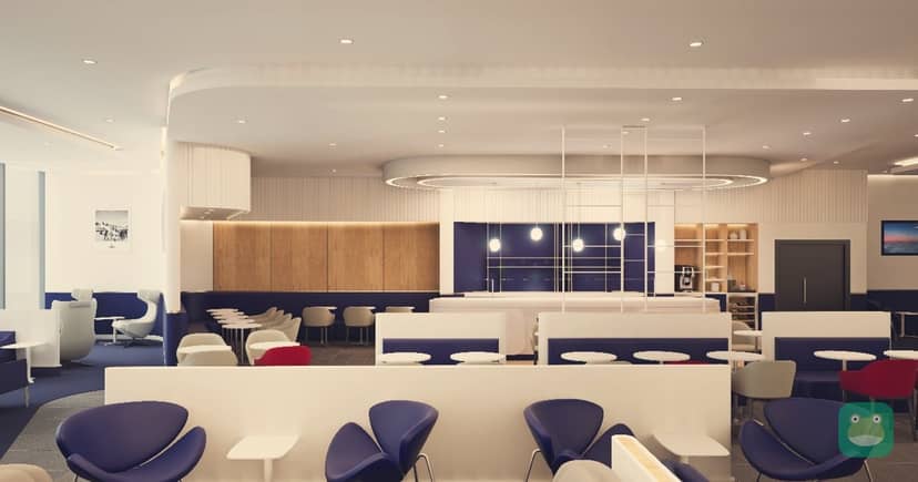 Air France's new lounge in Frankfurt Terminal 3