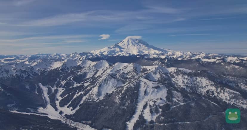 Crystal Mountain in Washington, one of the Ikon Pass resorts in the new Atmos Unlocked lineup