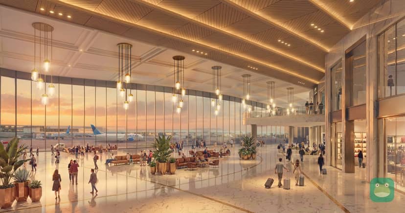 United's $20 billion-plus Dulles rebuild plan adds United Club space and a large new Polaris lounge