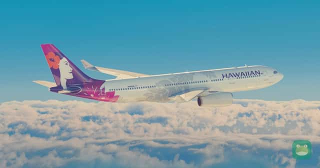 A Hawaiian Airlines Airbus A330, the jet that will fly Seattle to Osaka and Papeete from 2027