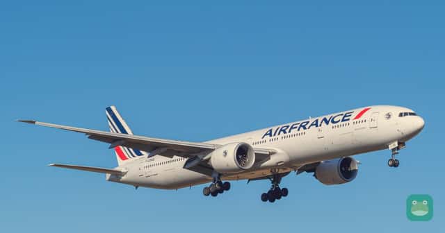 An Air France Boeing 777-300ER landing at Tarbes-Lourdes (representative photo).