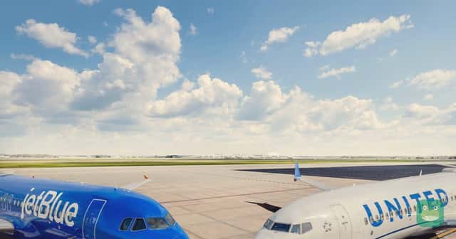 JetBlue and United's Blue Sky: book either airline on both sites, with shared elite perks but no lounges