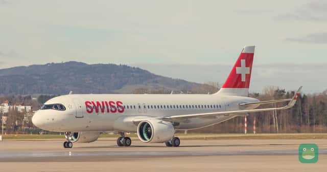 A SWISS Airbus A320neo