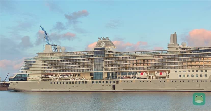 Silver Nova at the Meyer Werft shipyard, 2023 (cropped).