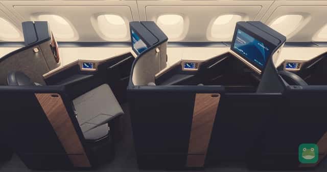 Club Suite on British Airways' retrofitted A380 (BA press image)
