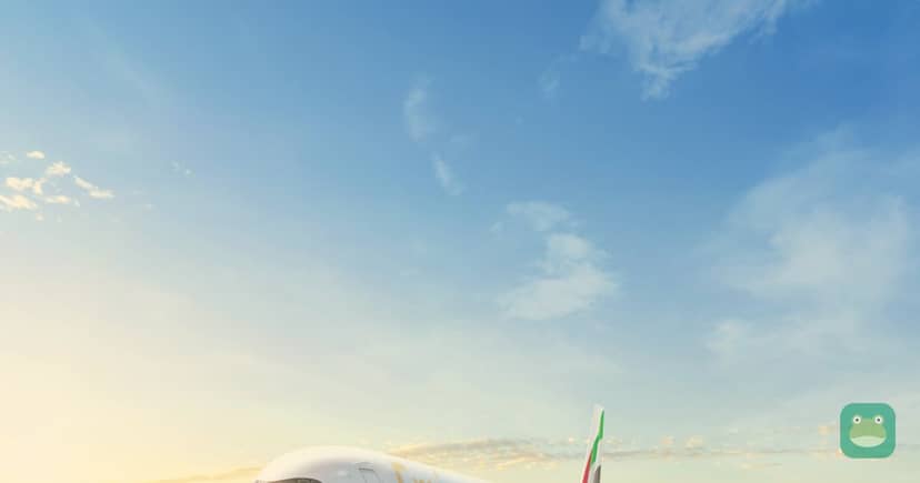 The Emirates Airbus A350