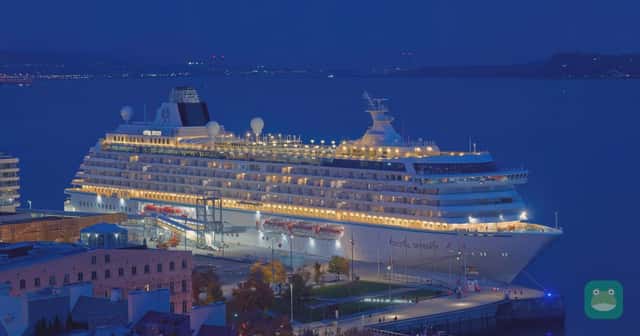 Crystal Serenity adds a 1,722-square-foot Owner's Suite with a fireplace and a Jacuzzi in 2028