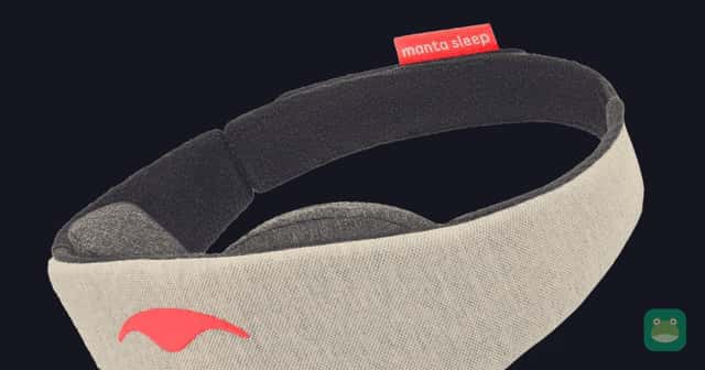 Manta Original Sleep Mask, manufacturer product photo.