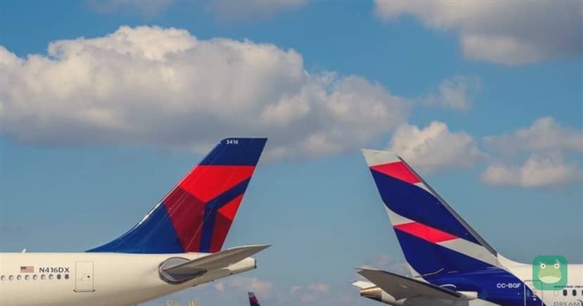 Delta and LATAM aircraft