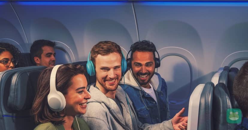 Passengers on a JetBlue flight. JetBlue agreed to buy Spirit for $3.8 billion in 2022, but a federal judge blocked the deal in 2024.