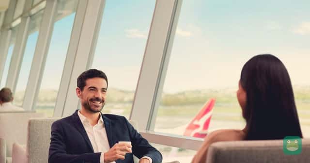 A Qantas lounge invitation needs a flight link. Do it before the 24-hour deadline.
