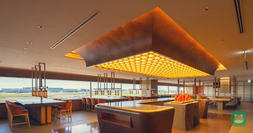 JAL's renewed domestic lounge in the North Wing of Haneda Terminal 1