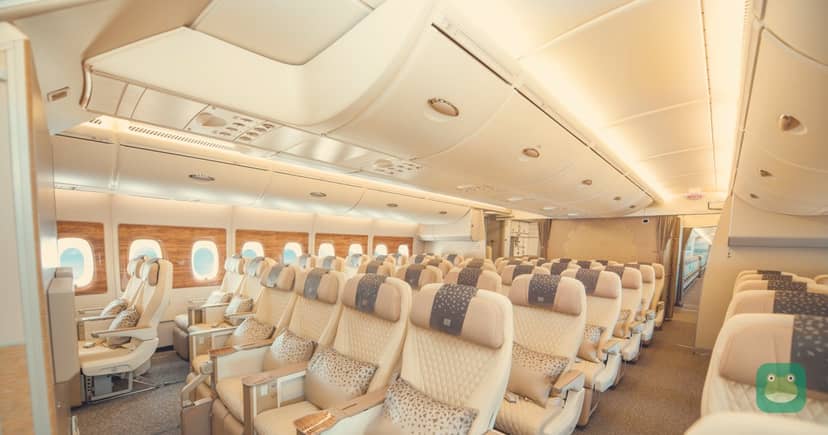 Emirates Premium Economy, which comes to Kenya for the first time on the A350