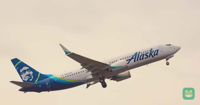 An Alaska Airlines Boeing 737 MAX 8, the jet Alaska says it will fly between Anchorage and Tokyo Narita.
