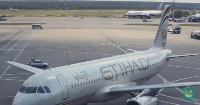 Etihad Airbus A320, the type flying Abu Dhabi to Red Sea International. Photo: Aeroprints.com, CC BY-SA 3.0