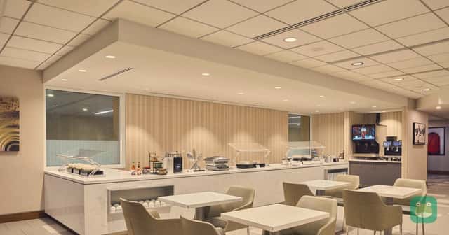 The Club ATL, ATL Concourse F — lounge interior