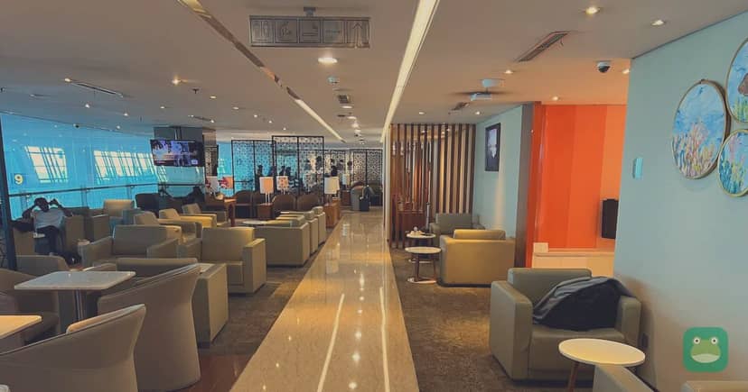 Garuda Indonesia Business Class Lounge, CGK Terminal 3 International — seating
