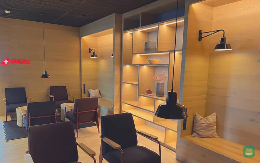 SWISS Alpine Lounge, ZRH Terminal A — seating