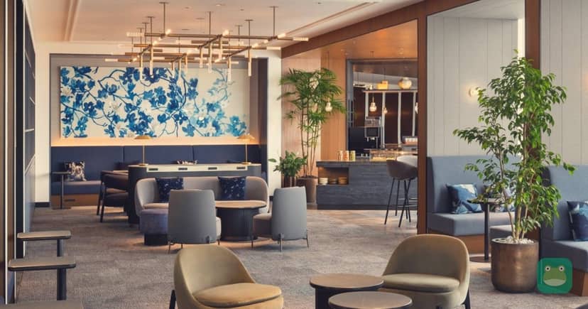Main seating area, The Centurion Lounge, Tokyo Haneda Terminal 3