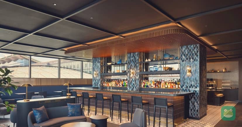 Bar area, The Centurion Lounge, Tokyo Haneda Terminal 3