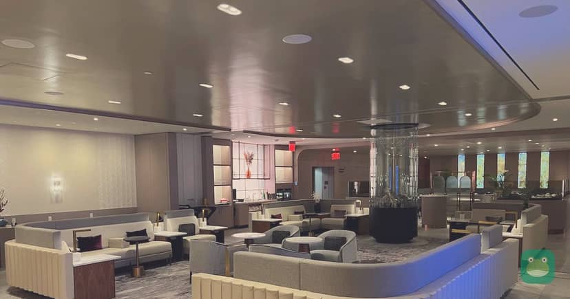 Chelsea Lounge, JFK Terminal 8 — lounge seating