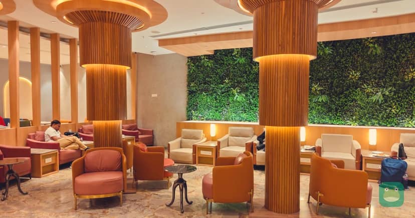 Elysian Lounge (Ground Floor), PNQ New Integrated Terminal — high-chair seating by the bar