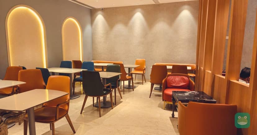 Elysian Lounge (Ground Floor), PNQ New Integrated Terminal — sofa and table seating