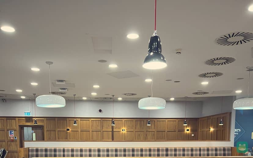 Seating area, UpperDeck Lounge, Glasgow (2025)