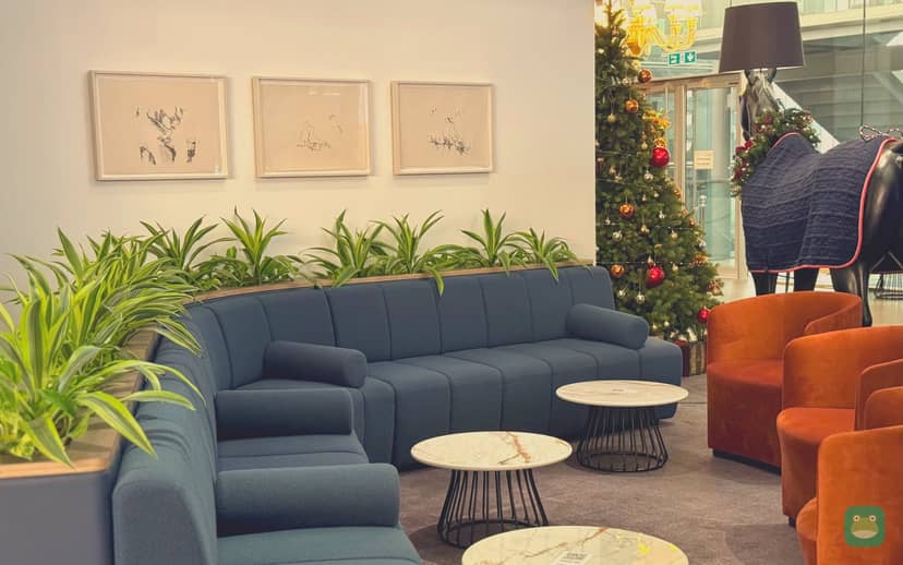 Refreshed seating, British Airways Galleries First, Heathrow Terminal 5