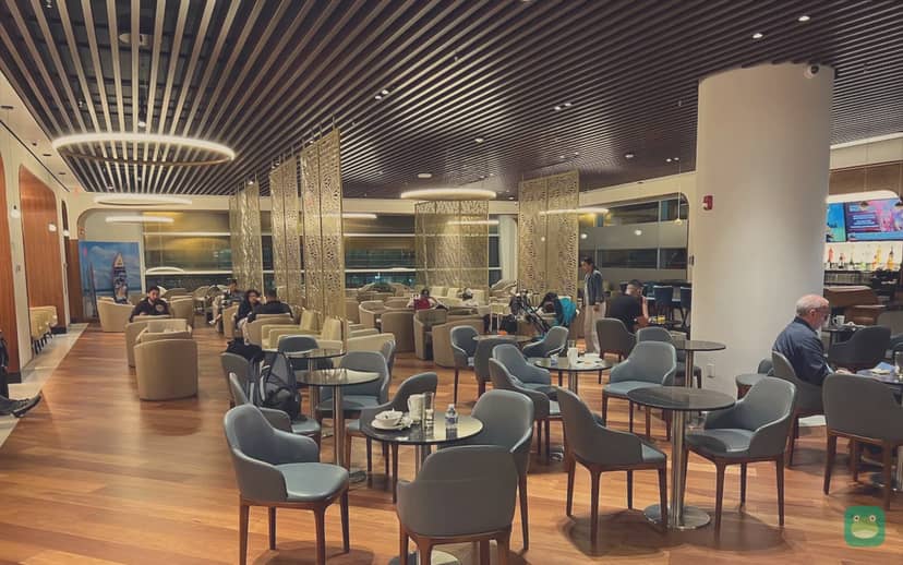Turkish Airlines Lounge (H), MIA Concourse H — seating