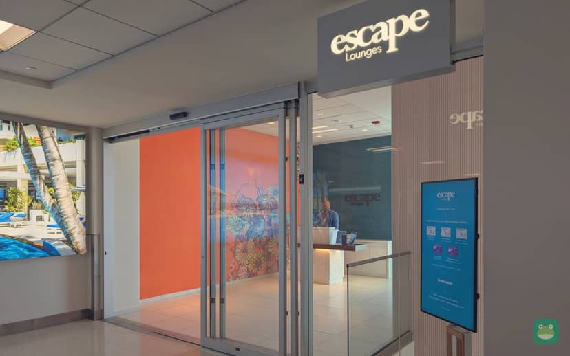 Escape Lounge, SJU Terminal B — lounge interior