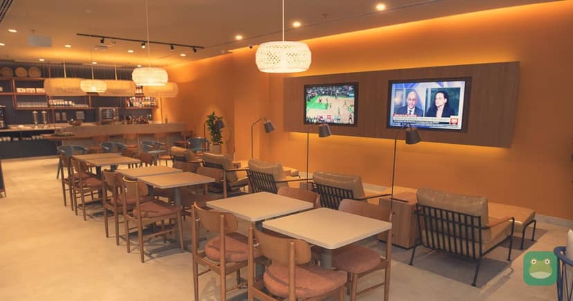 Ambaar Club (International), FOR Terminal 1 — lounge interior