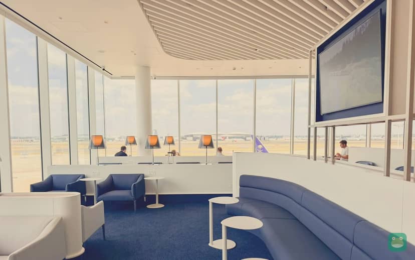 Main seating area, Air France Lounge, Heathrow Terminal 4