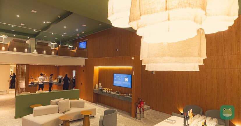 AMAE Lounge, FLN Terminal 1 — lounge seating