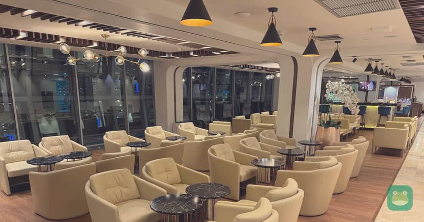Turkish Airlines Lounge, BKK Concourse D — seating area