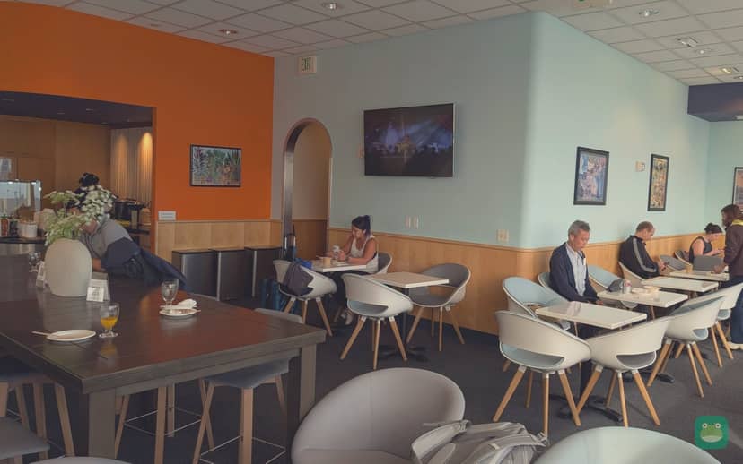Golden Gate Lounge, SFO International Terminal A — lounge overview