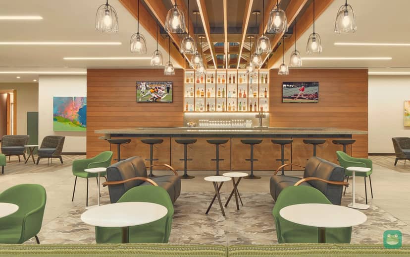 Escape Lounge, PDX Concourse D — bar