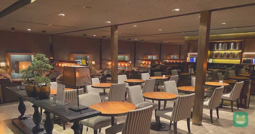 China Airlines Dynasty Lounge, TPE Terminal 1 — main seating area