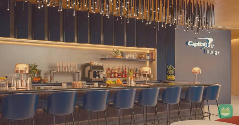 Capital One Lounge, LAS Terminal 1 — lounge interior